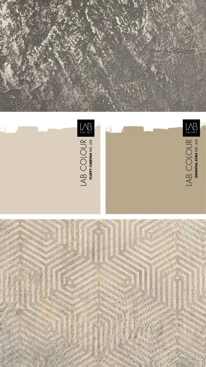 Behang Geometrisch kleuren