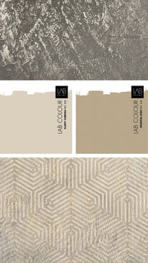 Behang Geometrisch kleuren