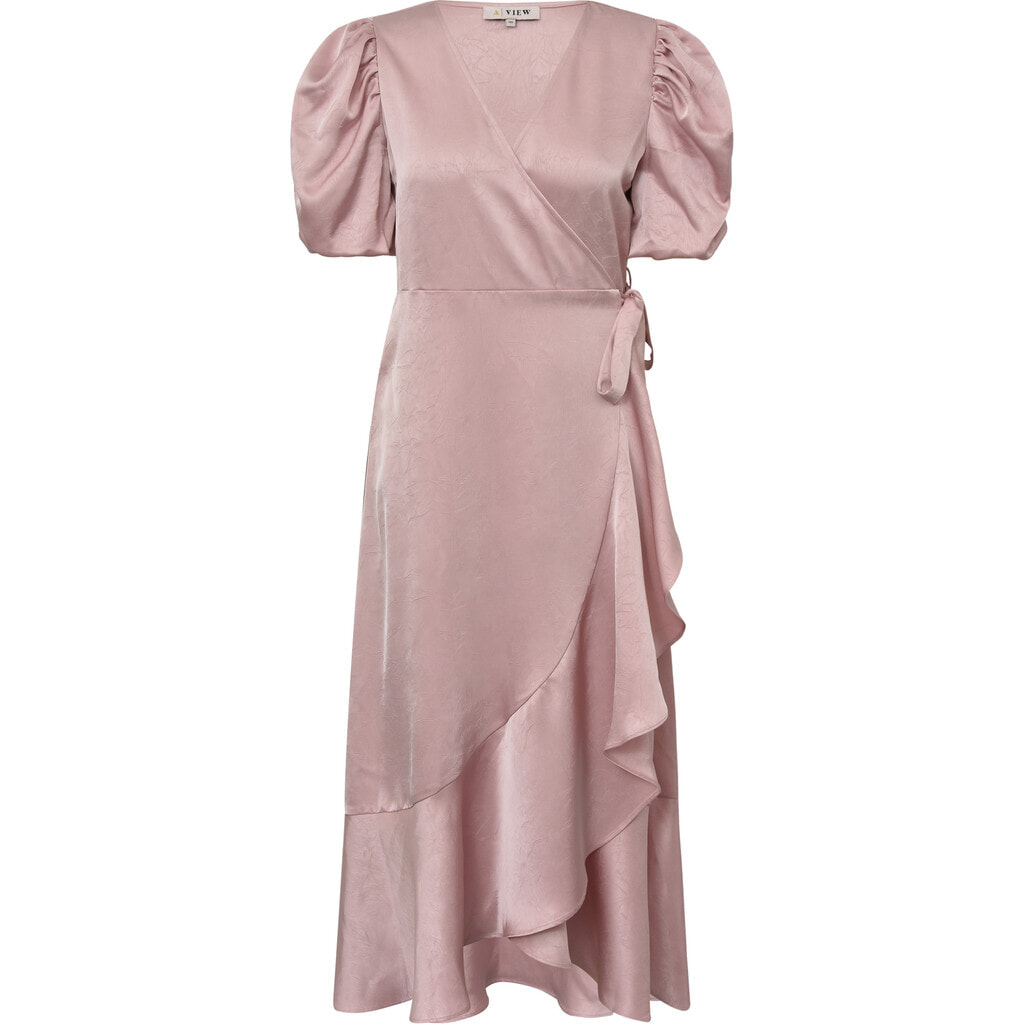 Dress Sinda | Pale rose | A-view