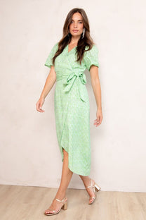 Dress Blossom | Bright green | Freebird