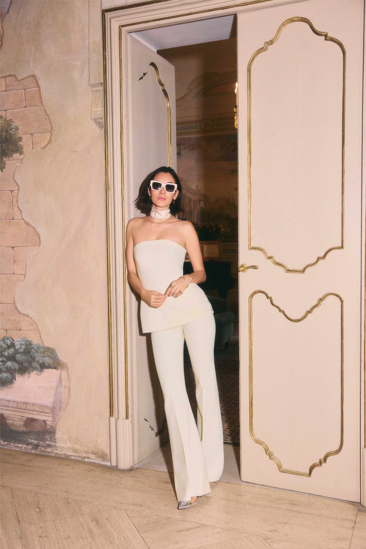 Bandeautop Ivy | Light ecru | JOSH V 2