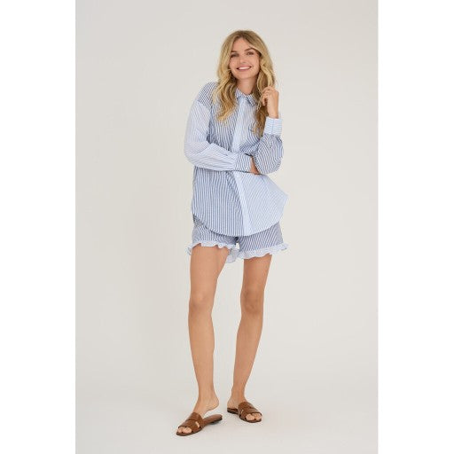 Short Salvador | Blue:navy | A-view 1