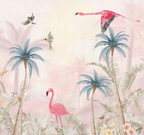 Wallpaper Pink Flamingo