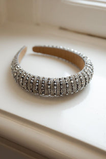 Haarbeugel Emily | Sparkle silver