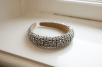 Haarbeugel Emily | Sparkle silver