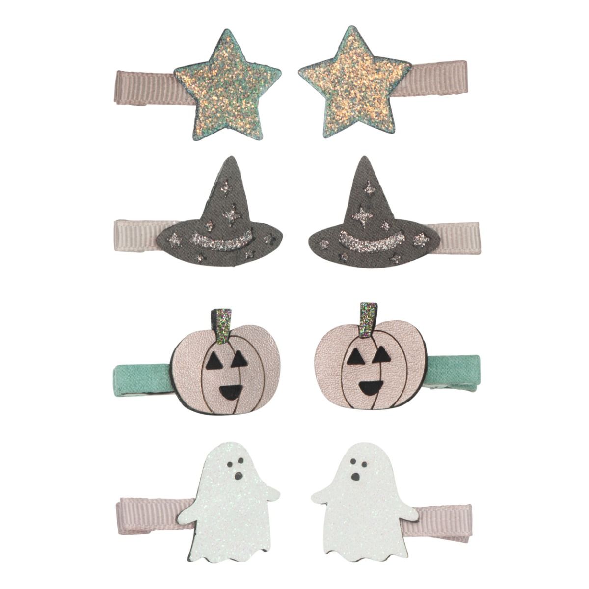 Haarklemmen halloween mini | 8 stuks | Mimi & Lula