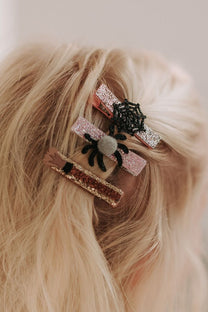 Haarklemmen spooky spider | 3 stuks | Rockahula