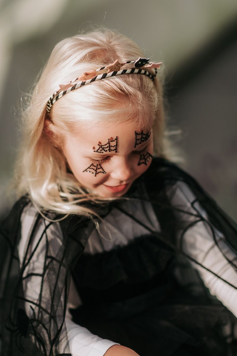 Halloween face jewels | Black | Konges Slojd
