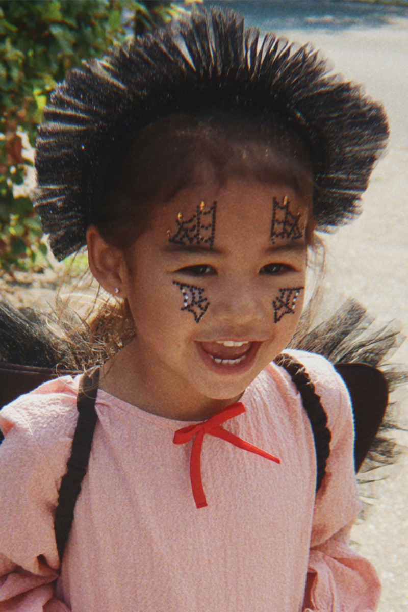 Halloween face jewels | Black | Konges Slojd