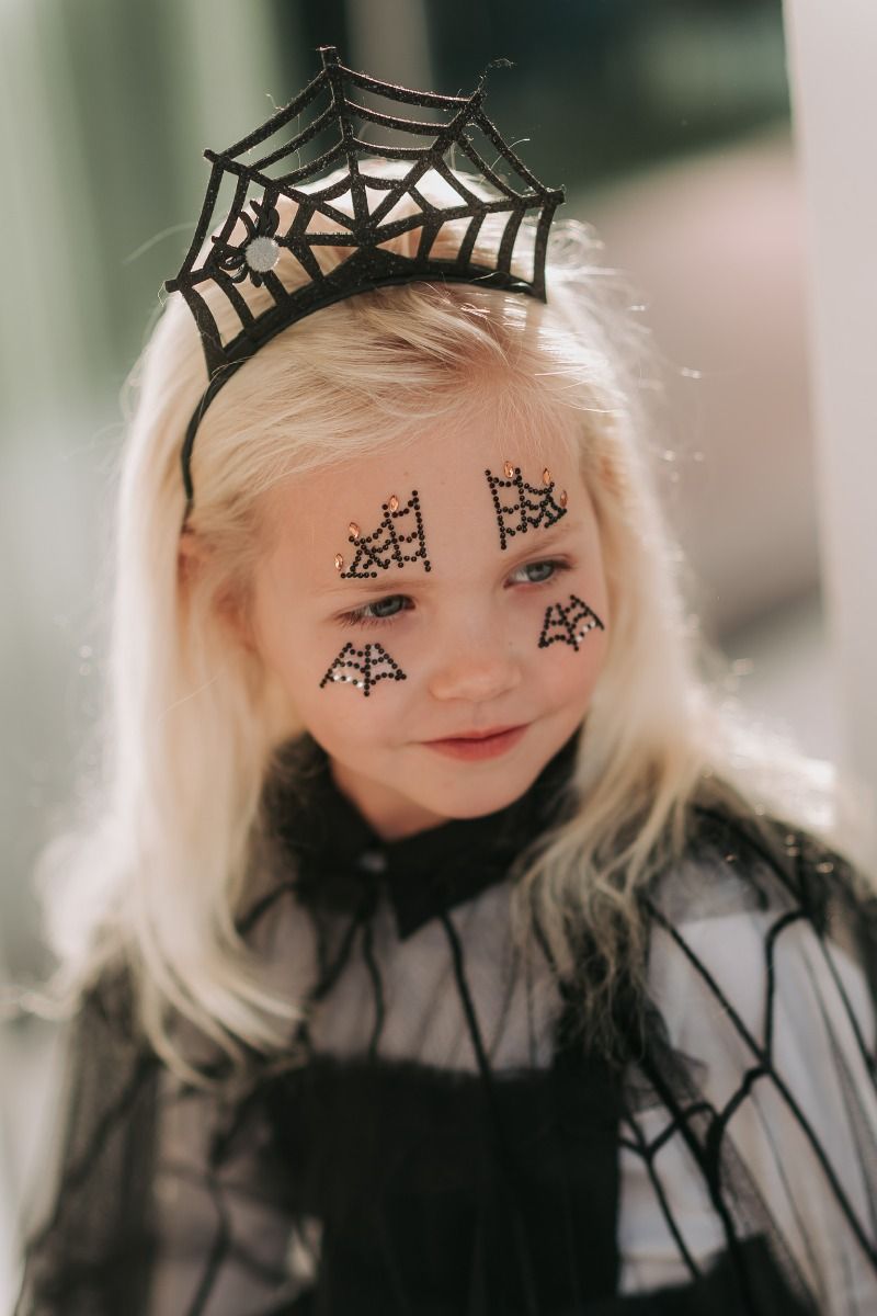 Halloween face jewels | Black | Konges Slojd