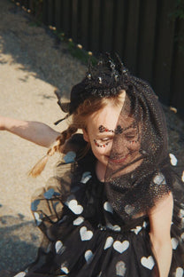 Halloween face jewels | Red/black | Konges Slojd