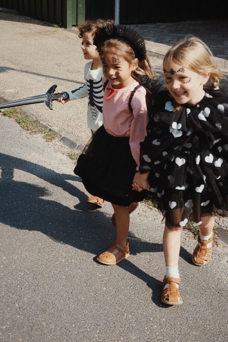 Halloween face jewels | Red/black | Konges Slojd