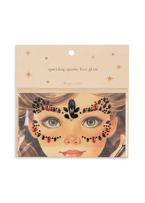 Halloween face jewels | Red/black | Konges Slojd