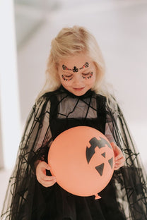 Halloween face jewels | Red/black | Konges Slojd