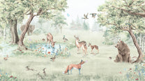 Wallpaper Forest Animals