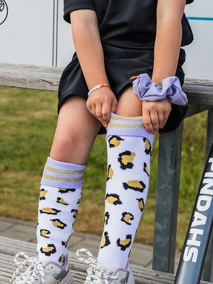 Hockey socks Teddy | Leo lilac | Peanuts