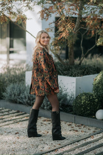 Boots Corenne | Black leather | Steve Madden