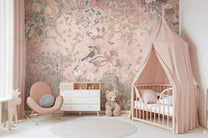 Wallpaper Botanical Blossom | Peach