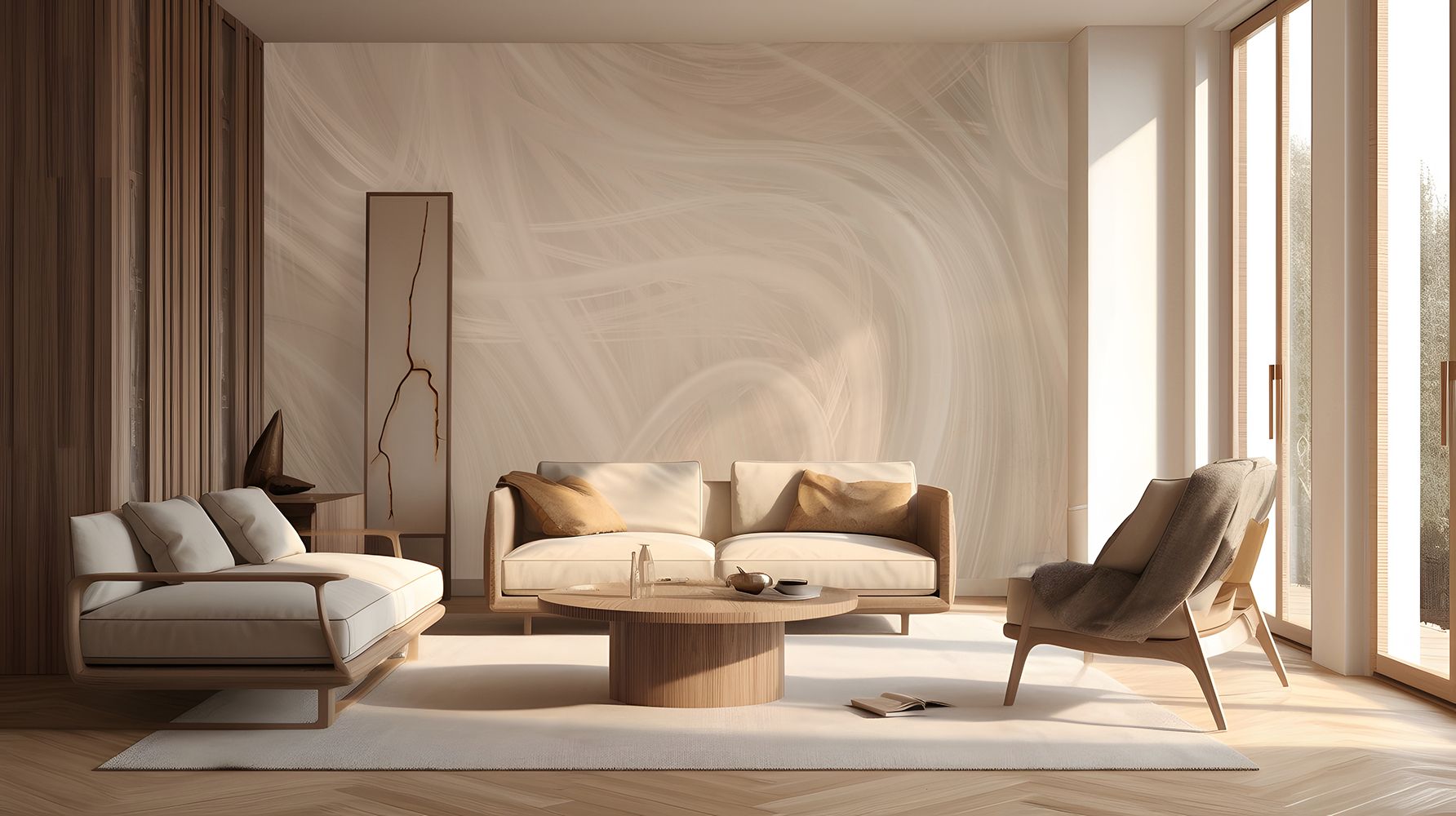 Wallpaper Desert Flow