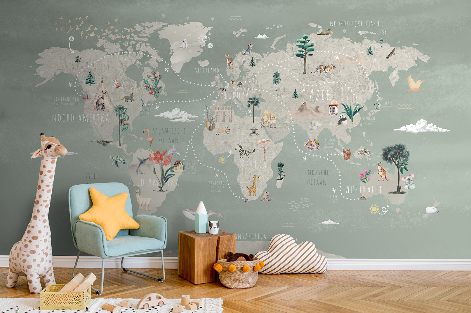Wallpaper World Map | Mint