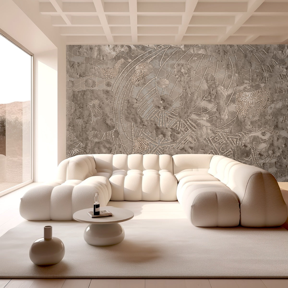 wanderlust abstract behang