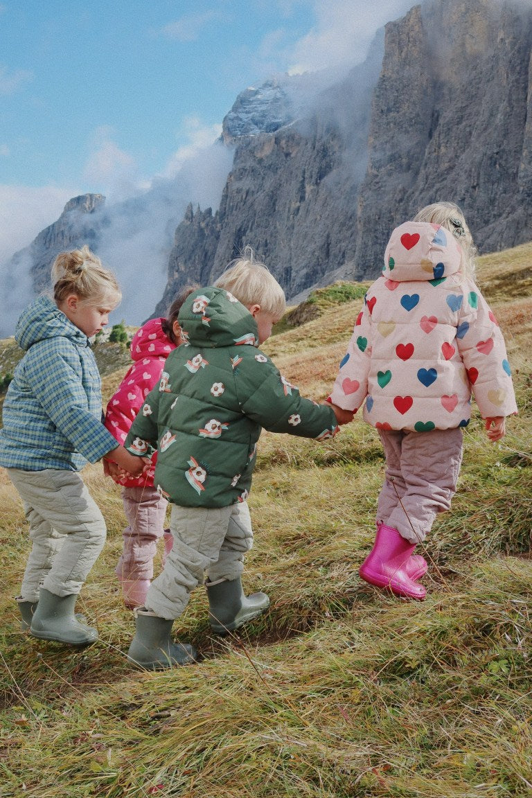 Jacket Nura | Coeur rose coloré | Konges Slojd