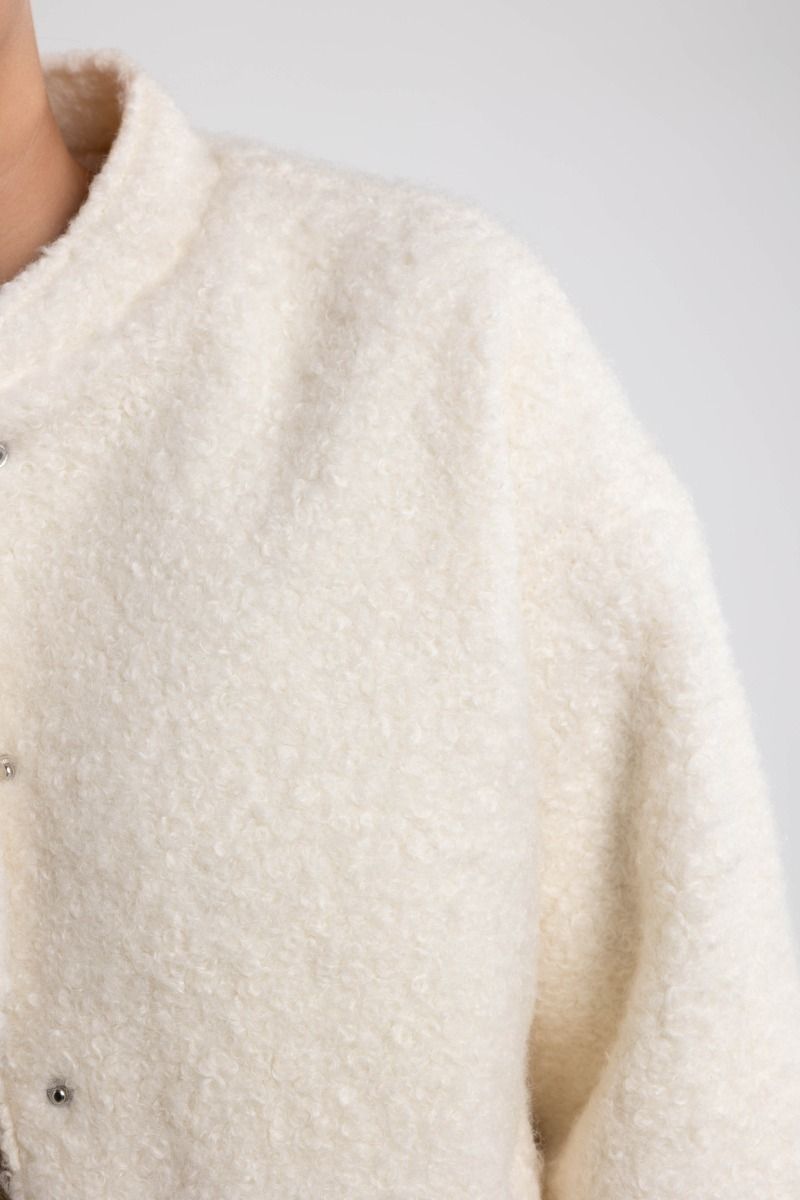 Jacket Baltimore boucle | Off white | Nukus