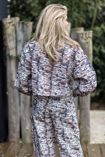 Jacket Willow | Trashy tiger yellow | Harper & Yve