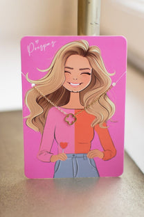 Ketting klavertje vier | Goud | Studio Poespas