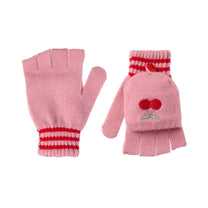 Knitted gloves cheerful cherry | 7-10 jaar | Rockahula