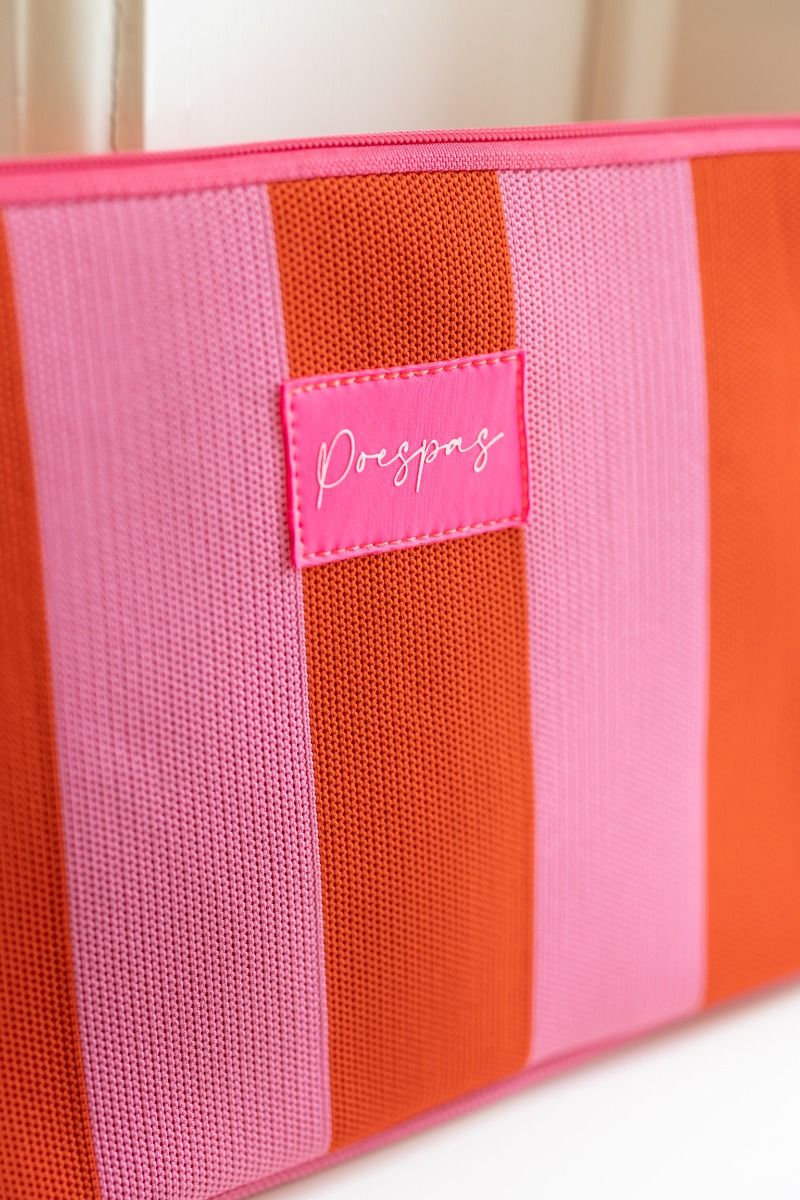 Laptop sleeve Lollipop | Red/pink | Studio Poespas
