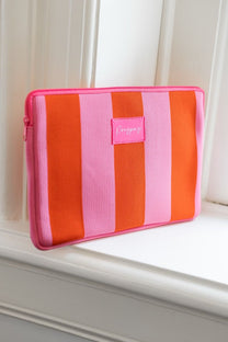 Laptop sleeve Lollipop | Red/pink | Studio Poespas