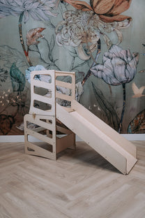 Modular kids furniture | Kitchen stool | Desk | Slide