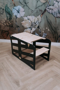 Modular kids furniture | Kitchen stool | Desk | Slide