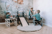 Modular kids furniture | Kitchen stool | Desk | Slide