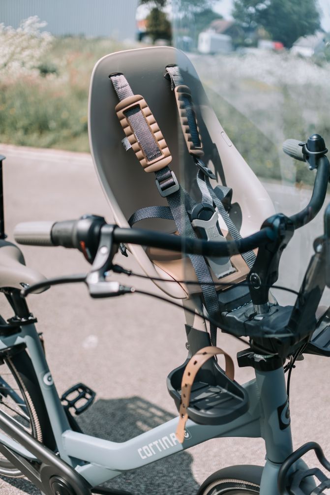 Voorzitje 4-in-1 set met Windscherm, Adapter & Stuurtje | Poespas x Urban Iki