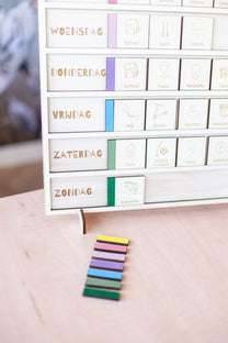 Pictogrammen kleuren | 7 stuks | Studio Poespas