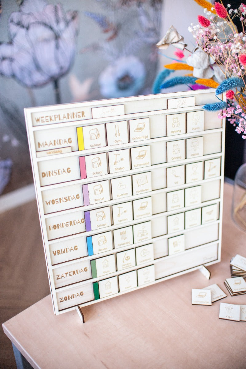 Daily Routine Pictograms | 12 pieces | Studio Poespas