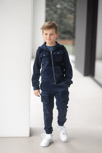 Pants rib | Cool indigo | Studio Poespas