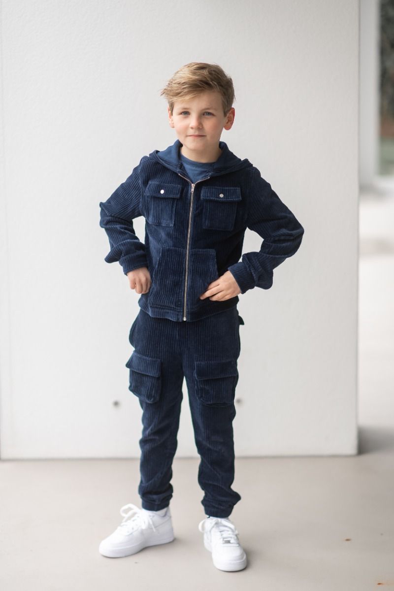 Pants rib | Cool indigo | Studio Poespas