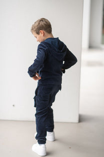 Pants rib | Cool indigo | Studio Poespas