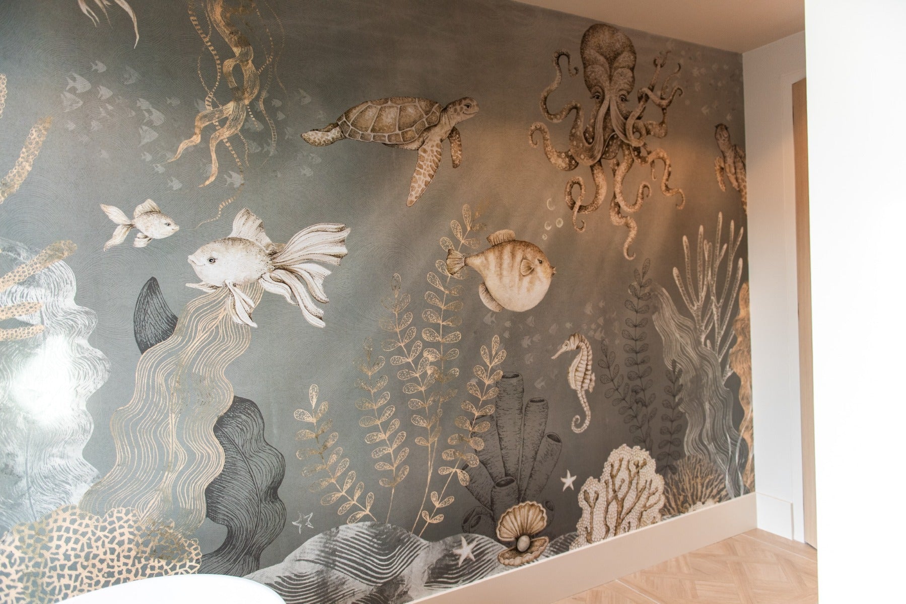 Wallpaper Undersea | Blue