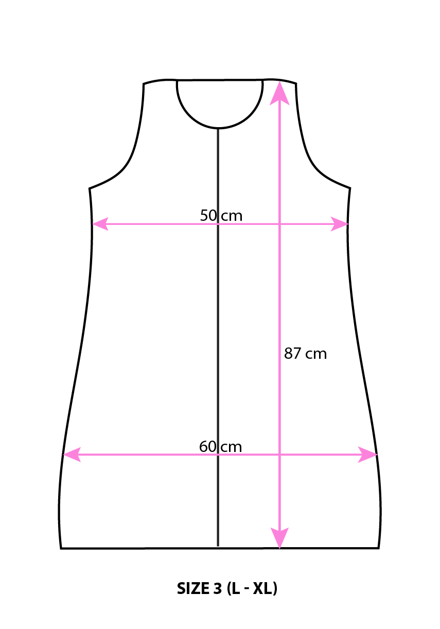 Dress Duo | Orange pink | Studio Poespas