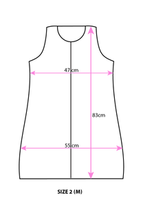 Dress Duo | Orange pink | Studio Poespas