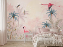 Wallpaper Pink Flamingo