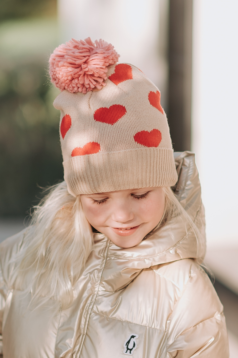 Hat sweetheart knitted | 7-10 years | Rockahula