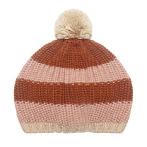 Hat cozy striped knitted | 7-10 years | Rockahula