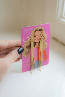 Oorbellen falling stars | Goud | Studio Poespas