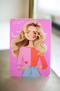 Oorbellen snoepdog | Goud | Studio Poespas