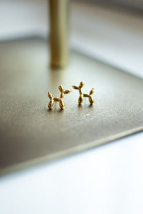 Oorbellen snoepdog | Goud | Studio Poespas